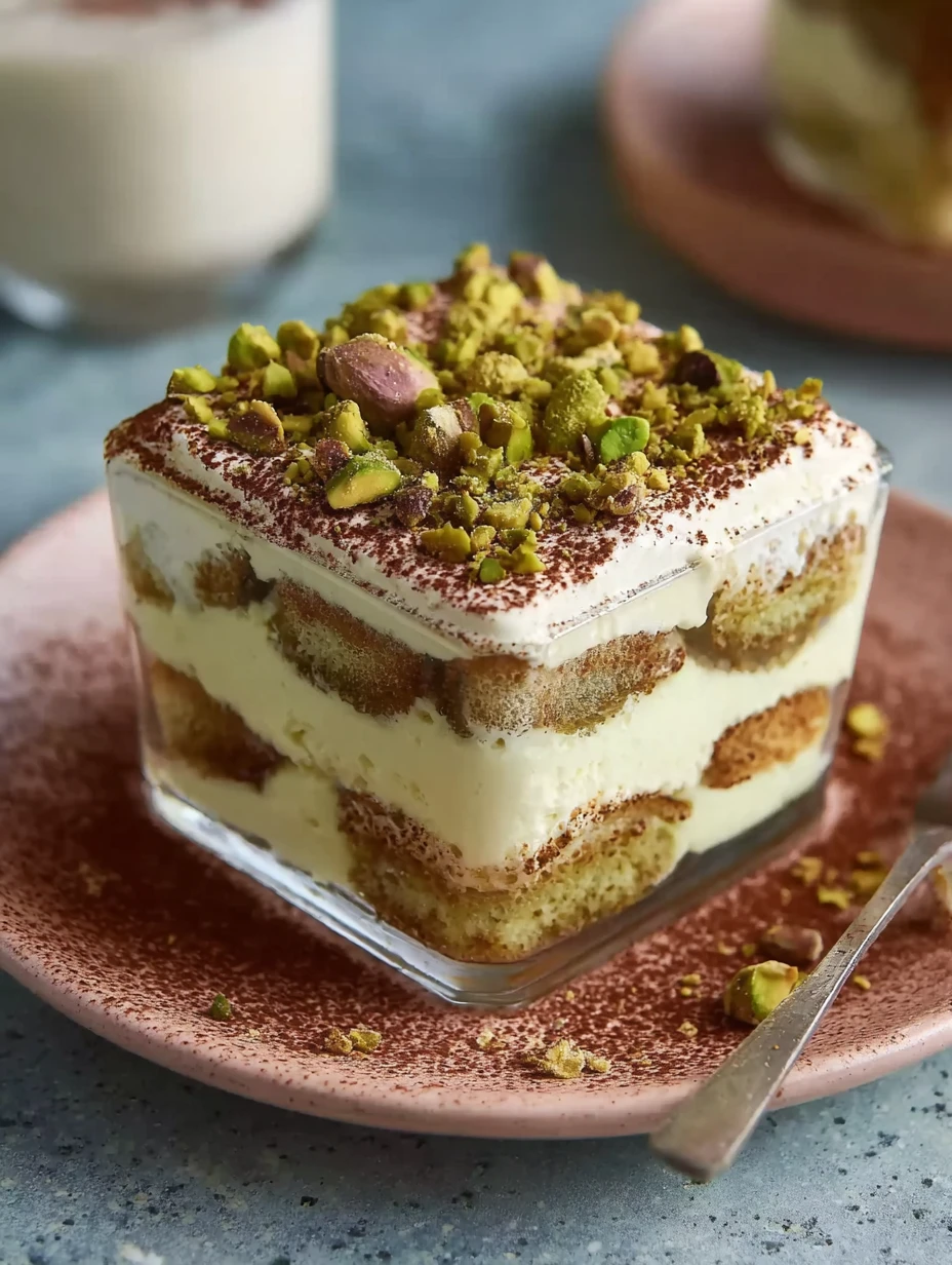 10-Minute Nutty Pistachio Delight Tiramisu: Fast Recipe