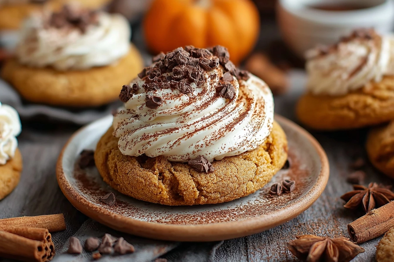 Pumpkin Tiramisu Cookies