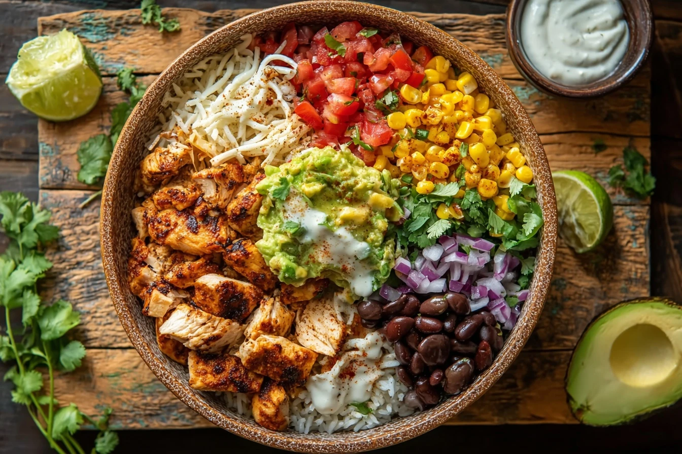 Master Your Chicken Burrito Bowl in 10 Minutes