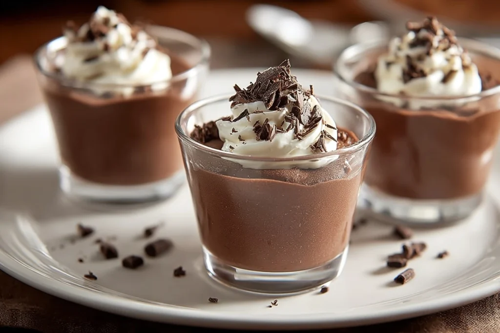 Quick Chocolate Mousse Recipe Easy 15 Minute Chocolate Mousse No-bake Chocolate Mousse Cups Simple Chocolate Mousse Cup Re...
