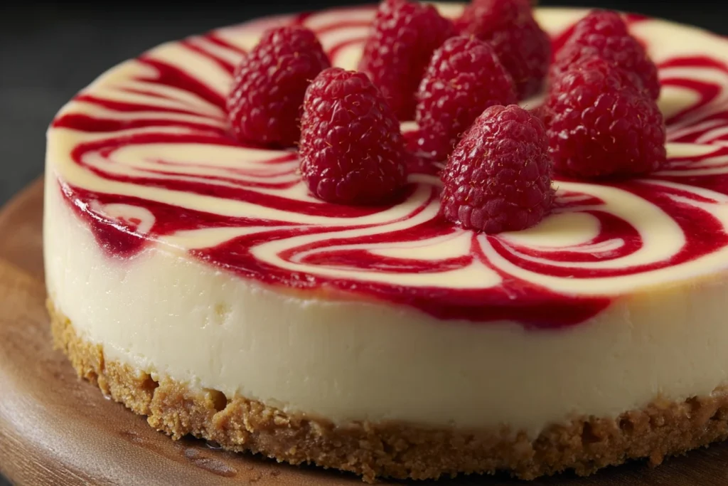 White Chocolate Raspberry Cheesecake Recipe Buy White Chocolate Raspberry Cheesecake Online Best White Chocolate Raspberry...