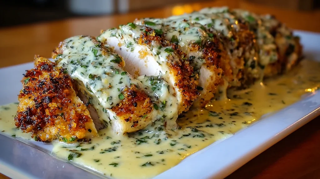 Baked Caesar Chicken Parmesan Recipe Creamy Parmesan Caesar Sauce Easy Caesar Chicken Bake With Creamy Sauce Low Carb Bake...