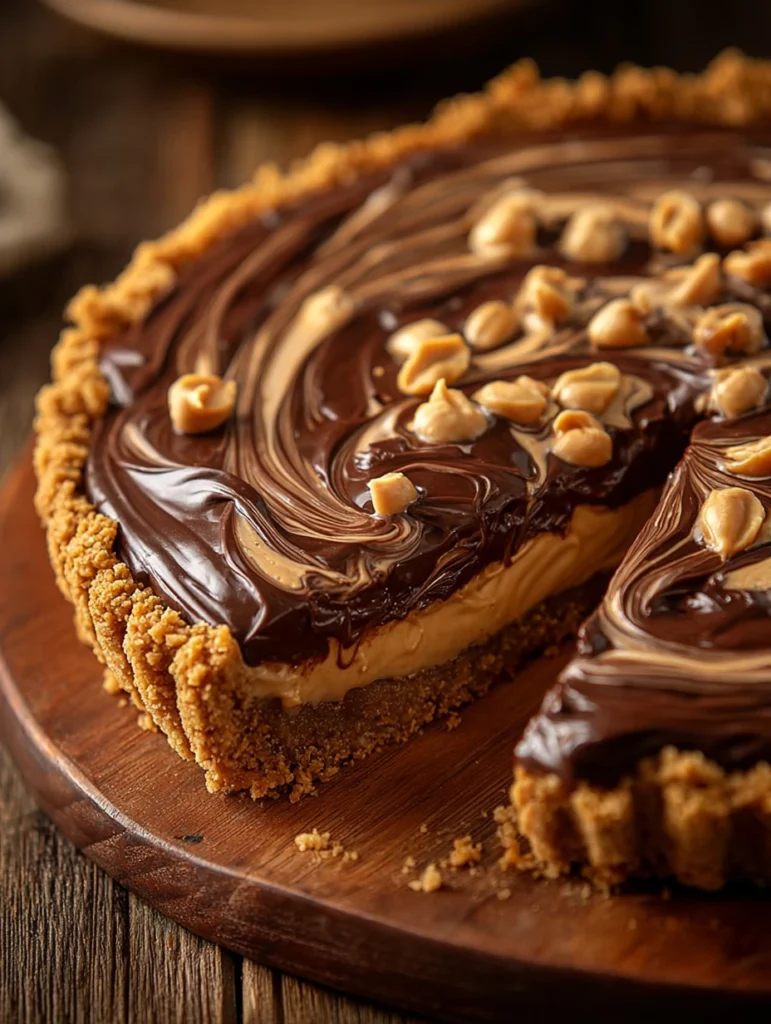 Best Chocolate Peanut Butter Pie Recipe Homemade Chocolate Peanut Butter Pie No Bake Chocolate Peanut Butter Pie Gluten Fr...