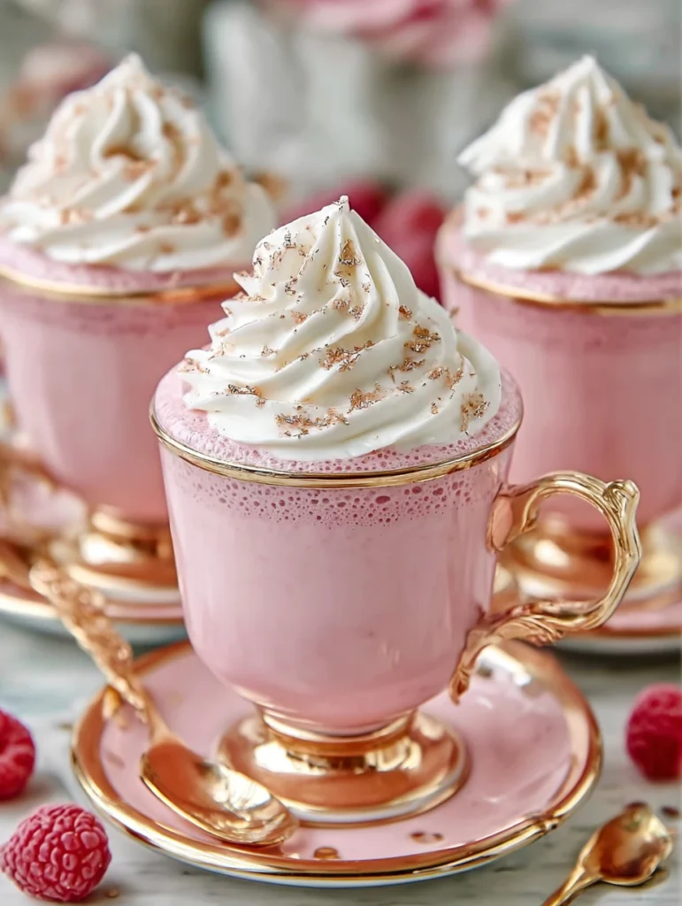 Best Raspberry Hot Chocolate Recipe Homemade Raspberry Chocolate Drink Luxury Raspberry Hot Cocoa Winter Raspberry Hot Cho...