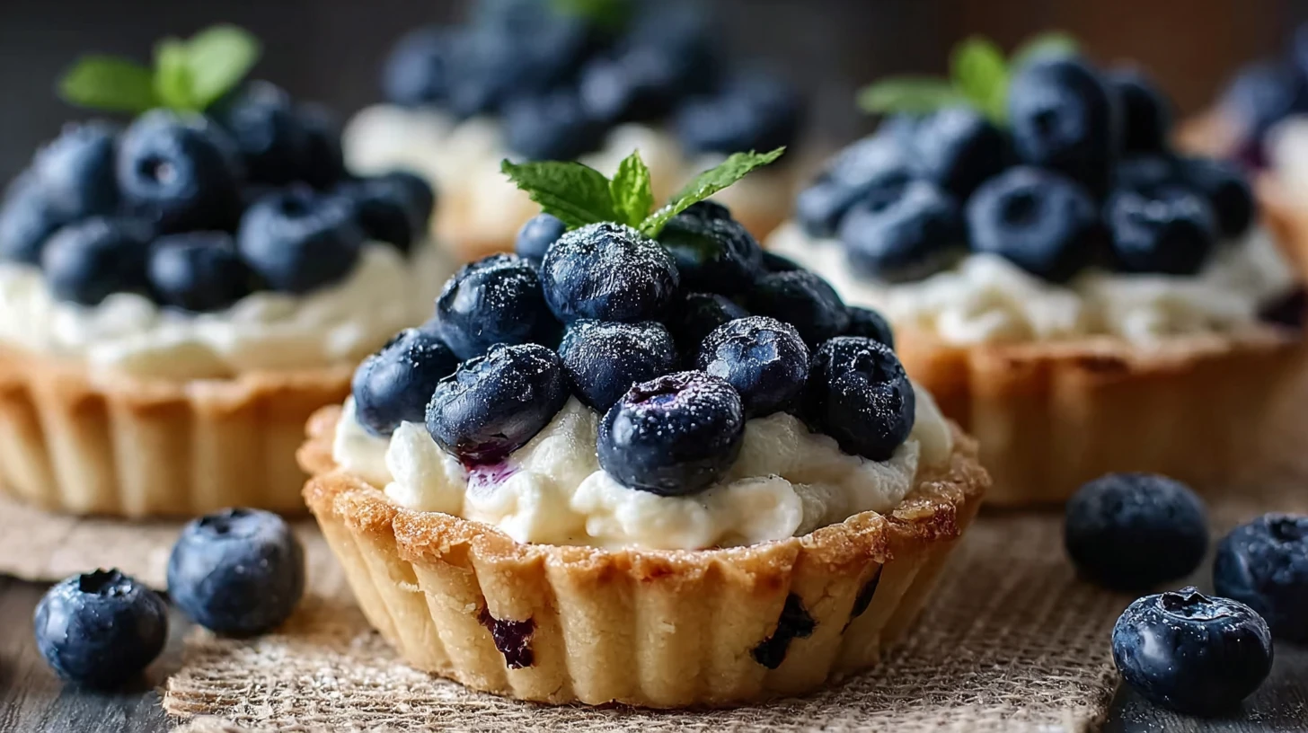 Delicious Blueberry Cream Cheese Tartlets Made Simple