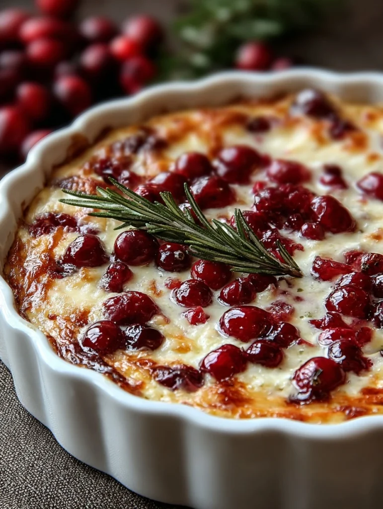 Cranberry Cream Cheese Dip Recipe Baked Cranberry Dip For Holidays Warm Cream Cheese Cranberry Appetizer Cheesy Cranberry ...