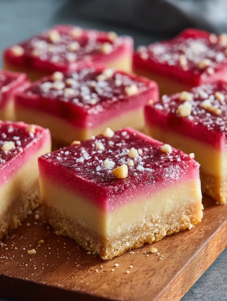 Cranberry Curd Bars Recipe Walnut Shortbread Crust Bars Holiday Cranberry Dessert Ideas Homemade Cranberry Curd Squares Be...