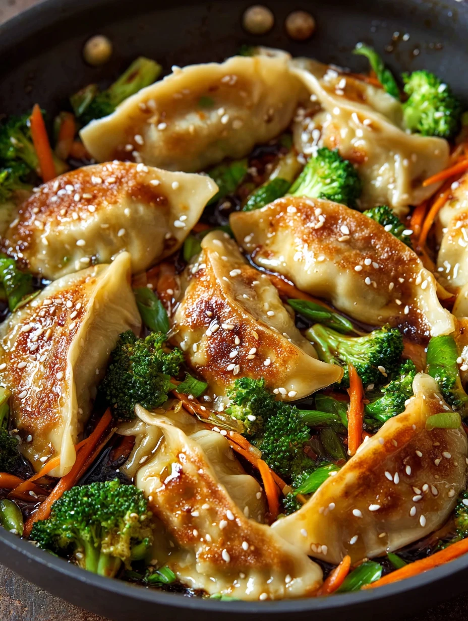 Delicious Beef Potsticker Stir Fry Recipe in Minutes!