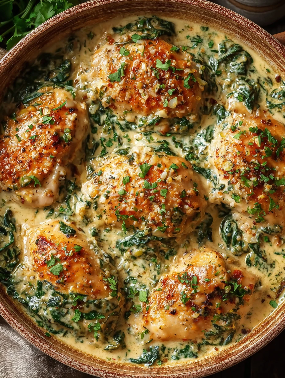 Easy Creamy Chicken And Spinach Casserole Recipe Low Carb Chicken Spinach Casserole Gluten-free Creamy Chicken And Spinach...