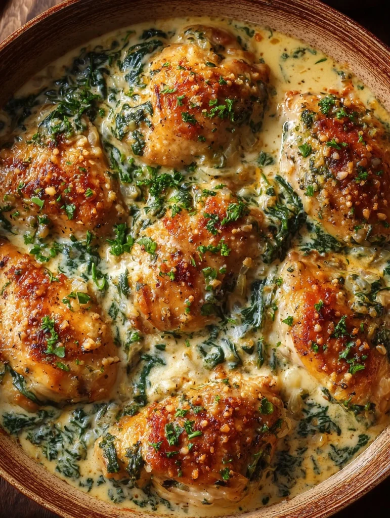 Easy Creamy Chicken And Spinach Casserole Recipe Low Carb Chicken Spinach Casserole Gluten-free Creamy Chicken And Spinach...
