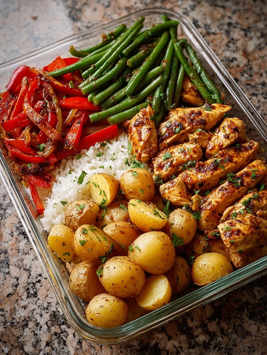Easy Honey Mustard Chicken Tray Bake Recipe Honey Mustard Chicken And Potatoes Dinner Best Green Beans And Chicken Bake He...