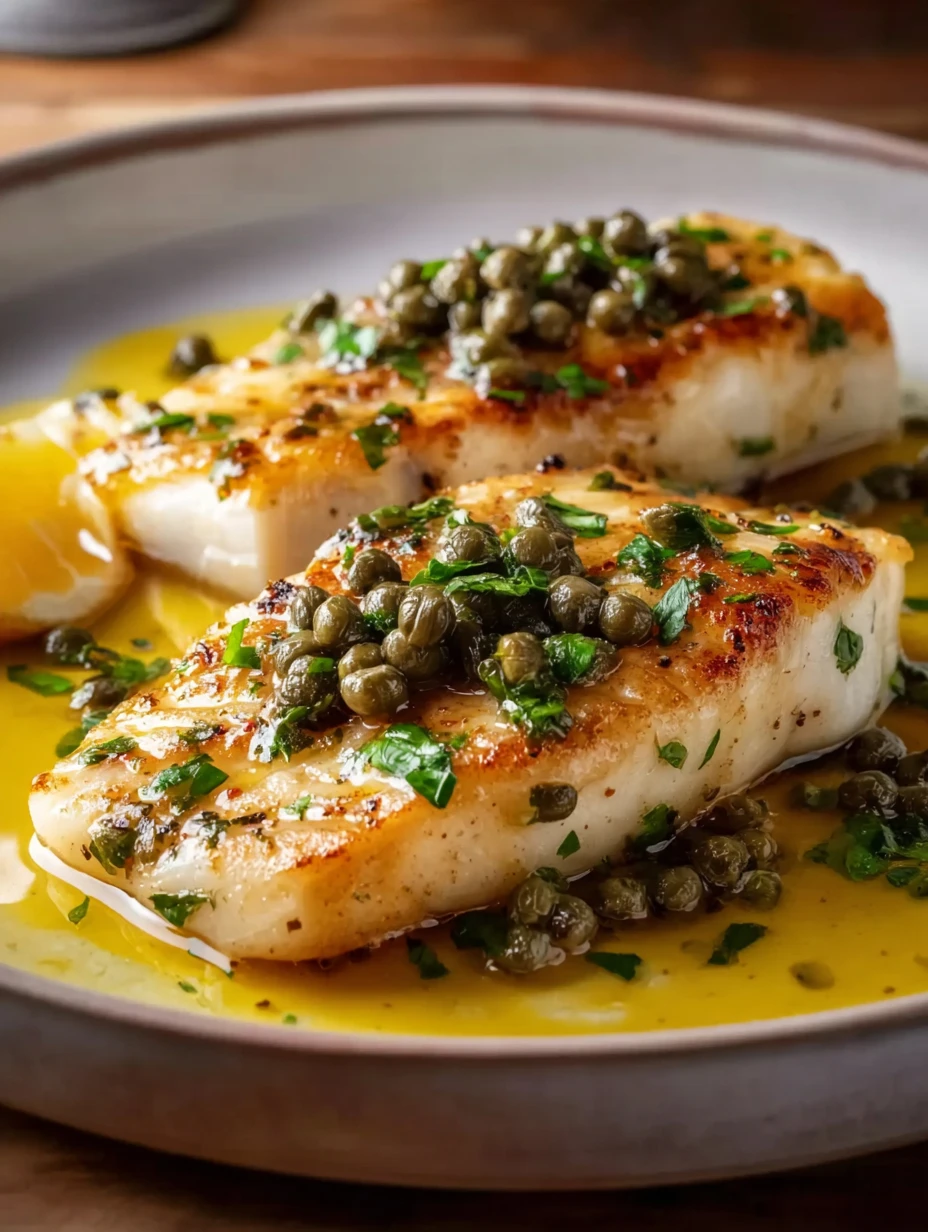 Easy Sea Bass Caper Recipe Brown Butter Sauce For Fish Quick Savory Sea Bass Meals Sea Bass With Capers Dinner Ideas Homem...