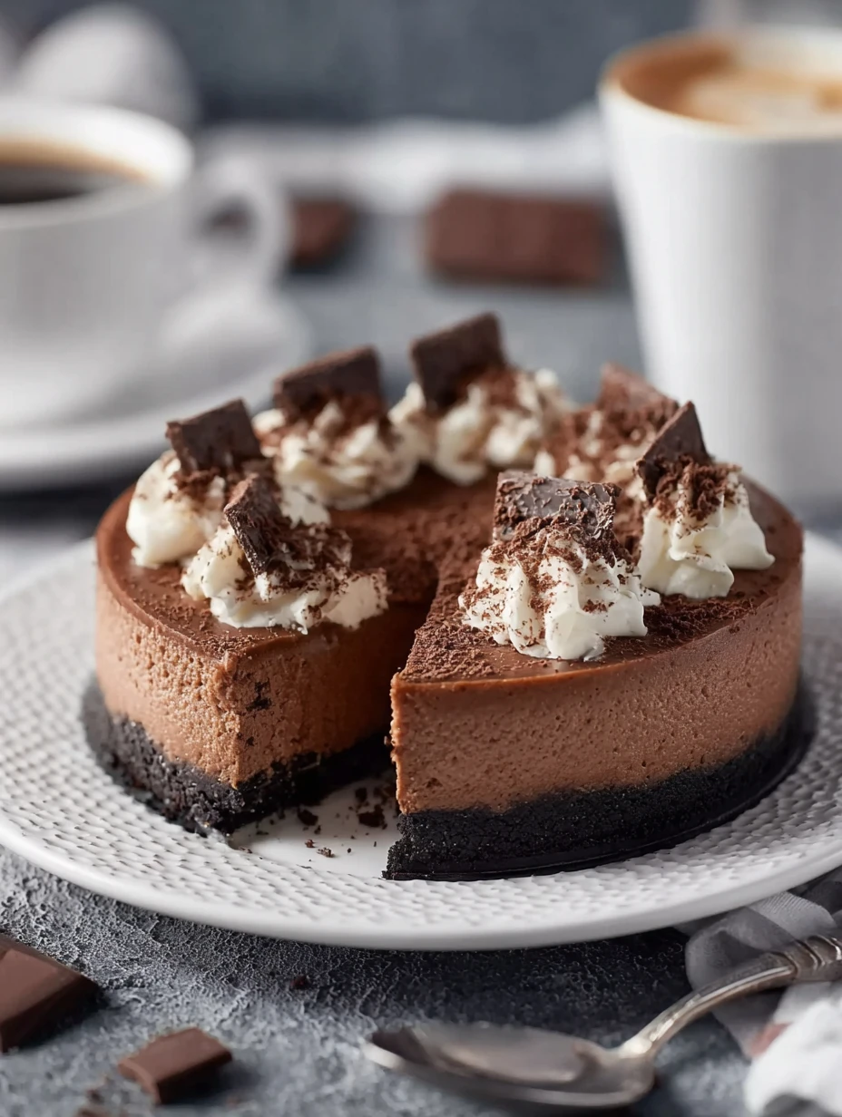 Hot Chocolate Cheesecake Recipe Best Hot Chocolate Cheesecake Vegan Hot Chocolate Cheesecake Gluten-free Hot Chocolate Che...