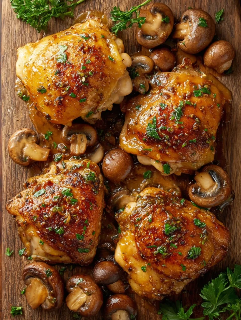 Mushroom Chicken Recipe Easy Healthy Mushroom Chicken Dinner Best Mushroom Sauce For Chicken Slow Cooker Mushroom Chicken ...