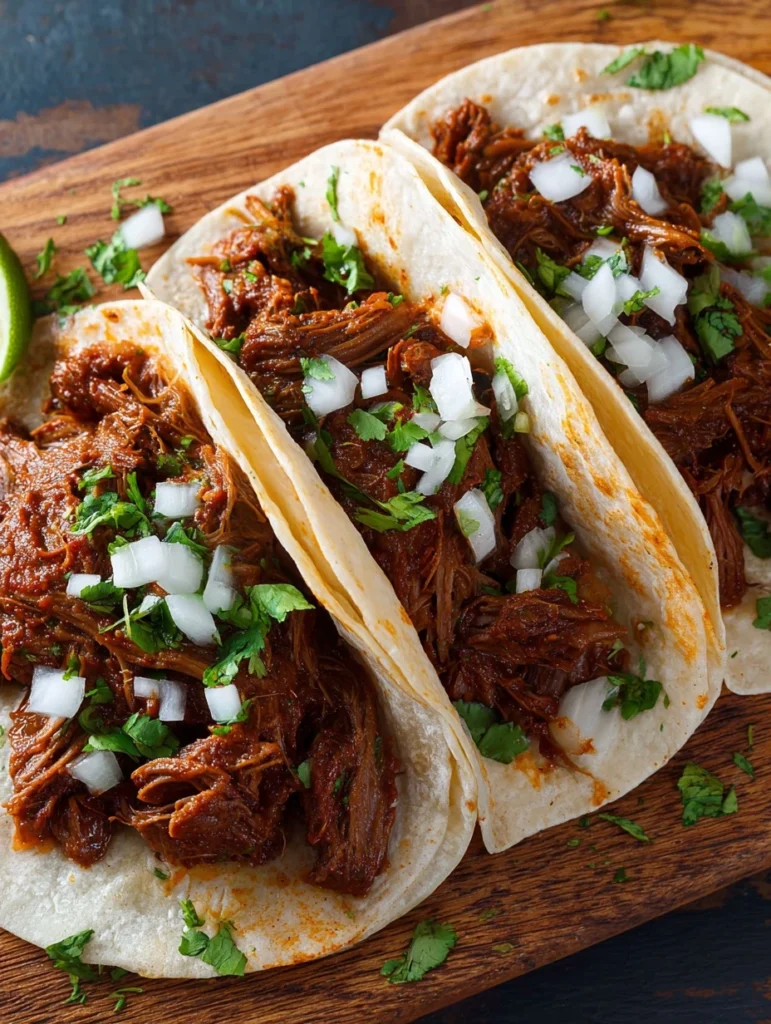 Beef Barbacoa Tacos Recipe