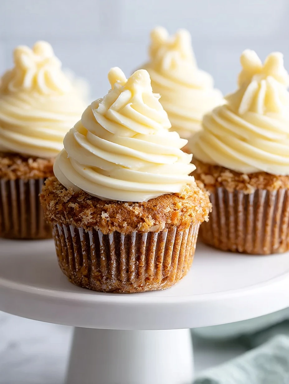 Carrot Cake Cupcakes with Brown Butter Frosting