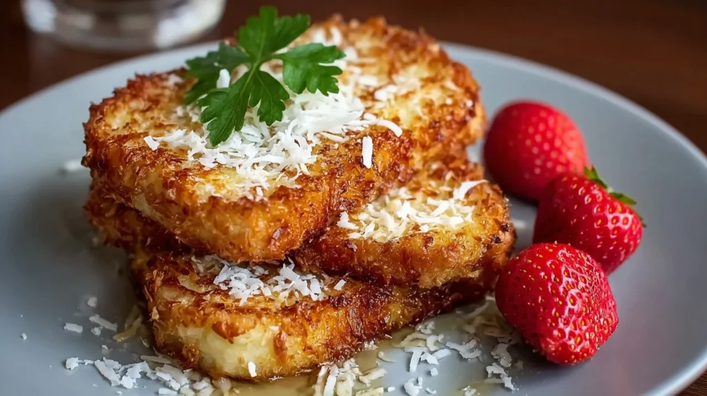 Coconut Crusted French Toast
