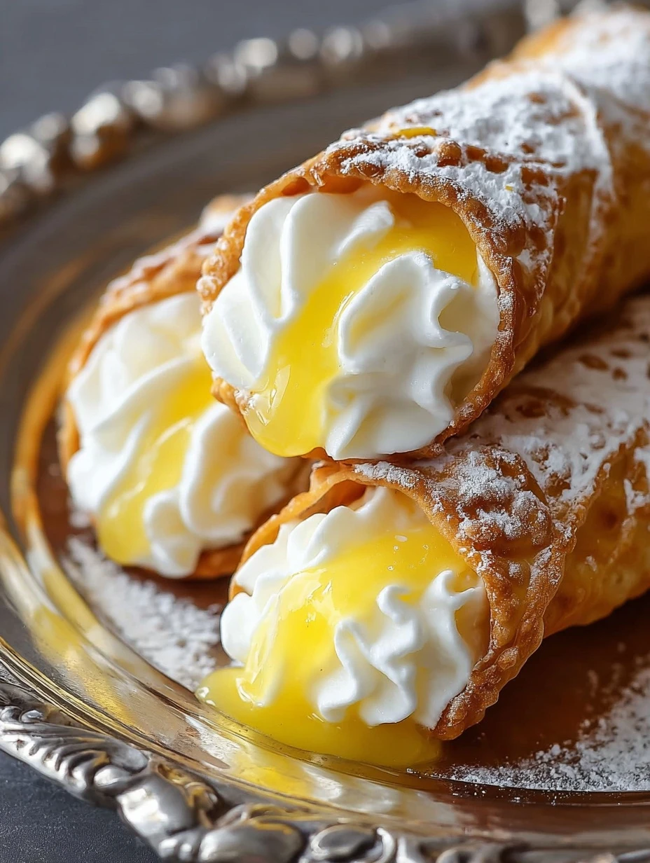 Crispy Citrus Cream Cannoli Recipe