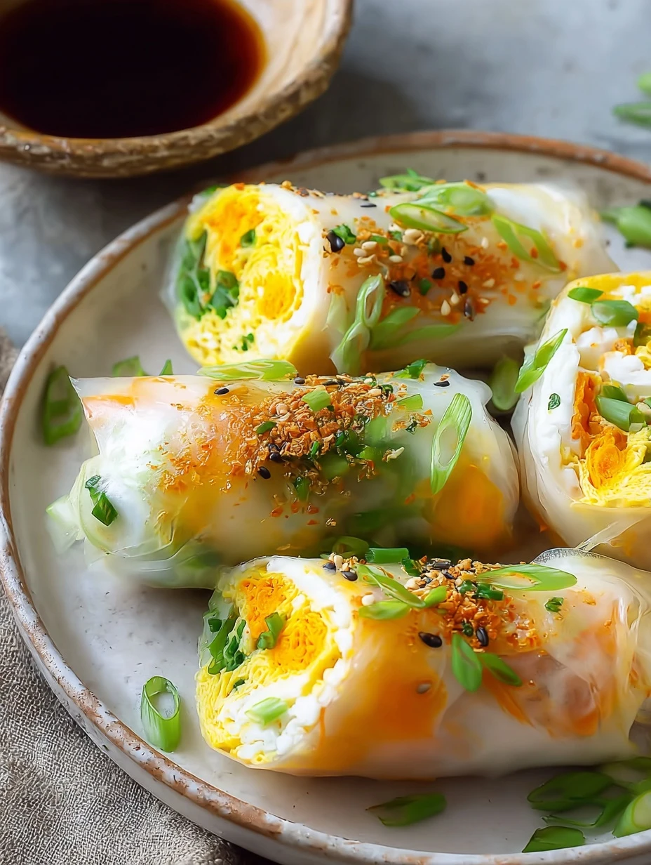 Crispy Rice Paper Egg Wraps You’ll Crave Every Morning