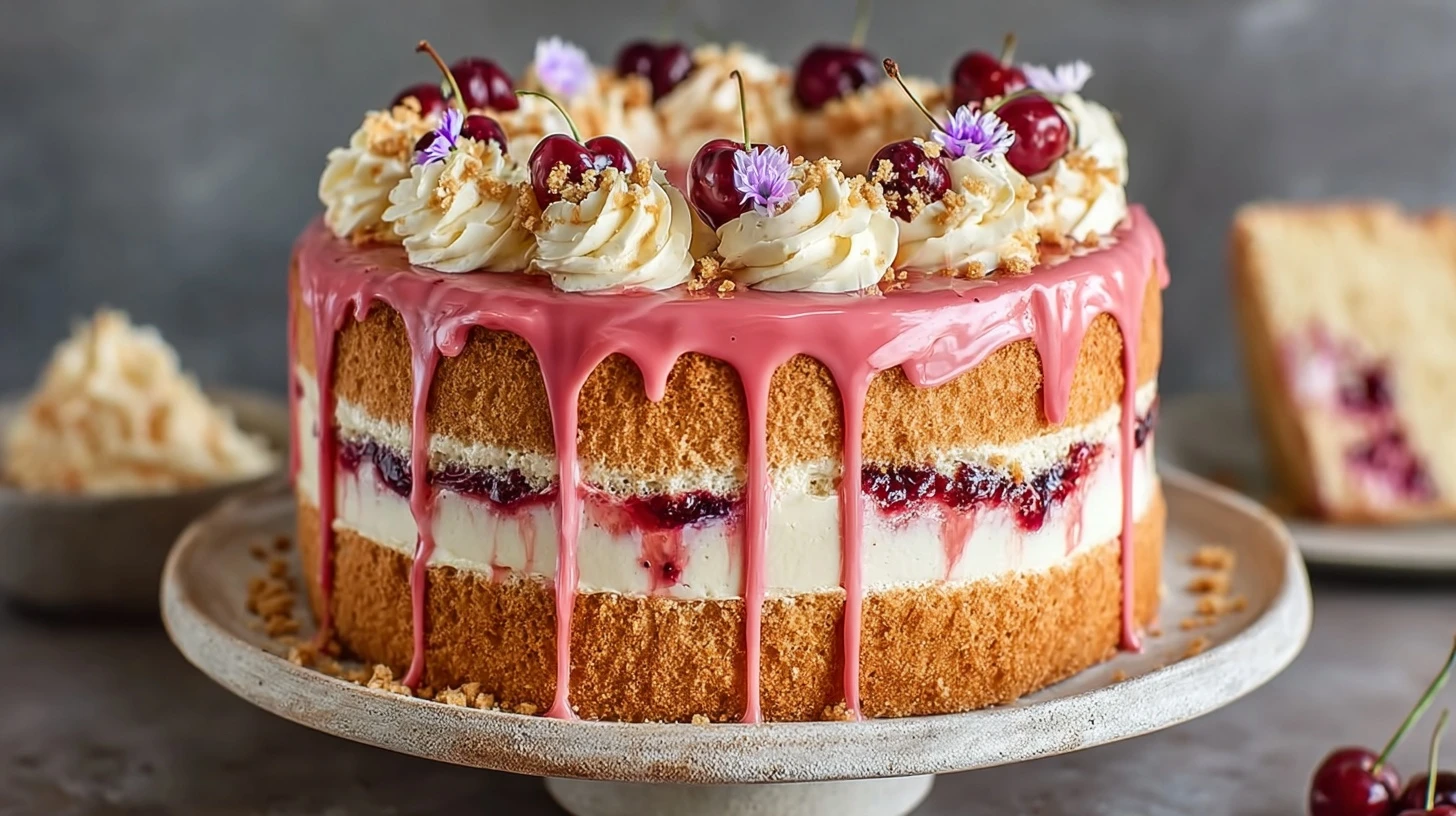 Decadent Peanut Butter Jelly Cake That Delights Everyone