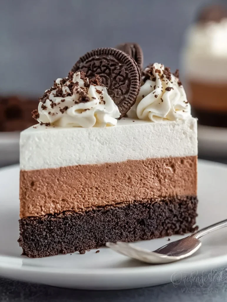 Nobake Oreo Mousse Cake Pure Bliss