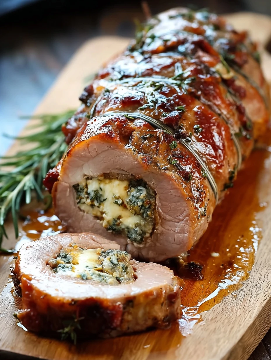 Juicy Herb Stuffed Pork Tenderloin Elegant Meal