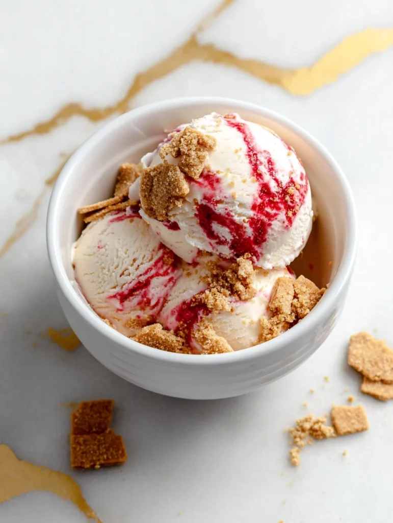 Ninja Creami Strawberry Cheesecake Protein Ice Cream