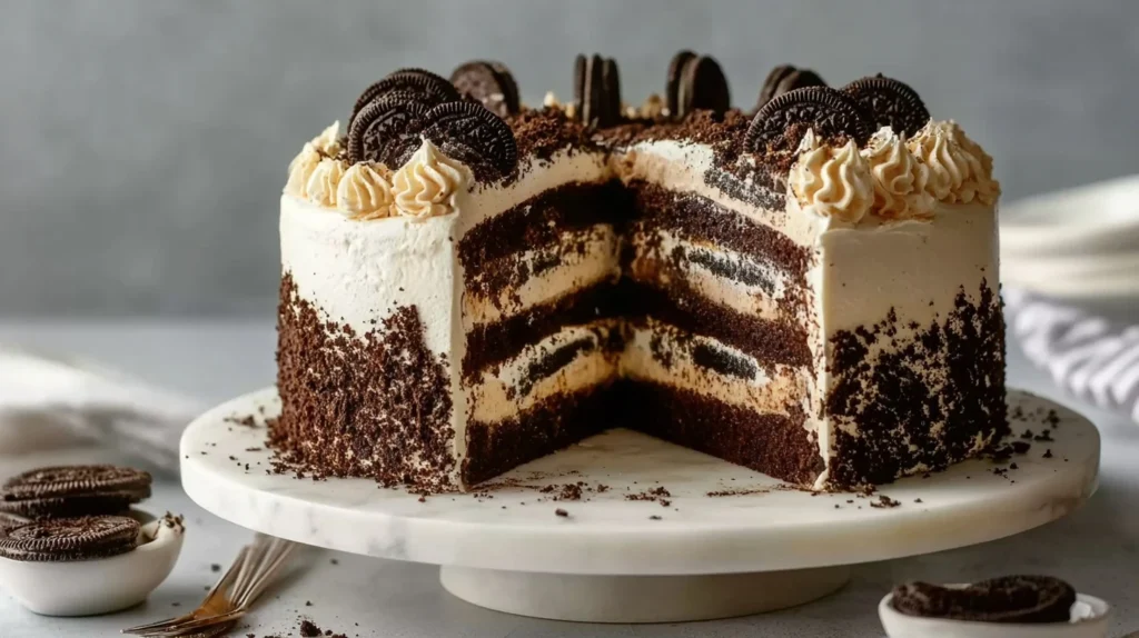 Oreo Layer Cake Cream Cheese Frosting