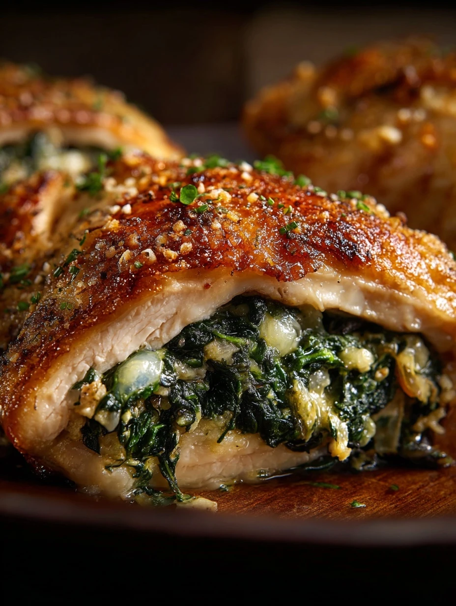 Spinach Stuffed Chicken