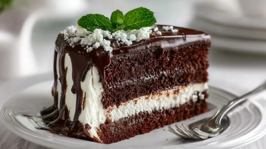 Ultimate Chocolate Tuxedo Cake