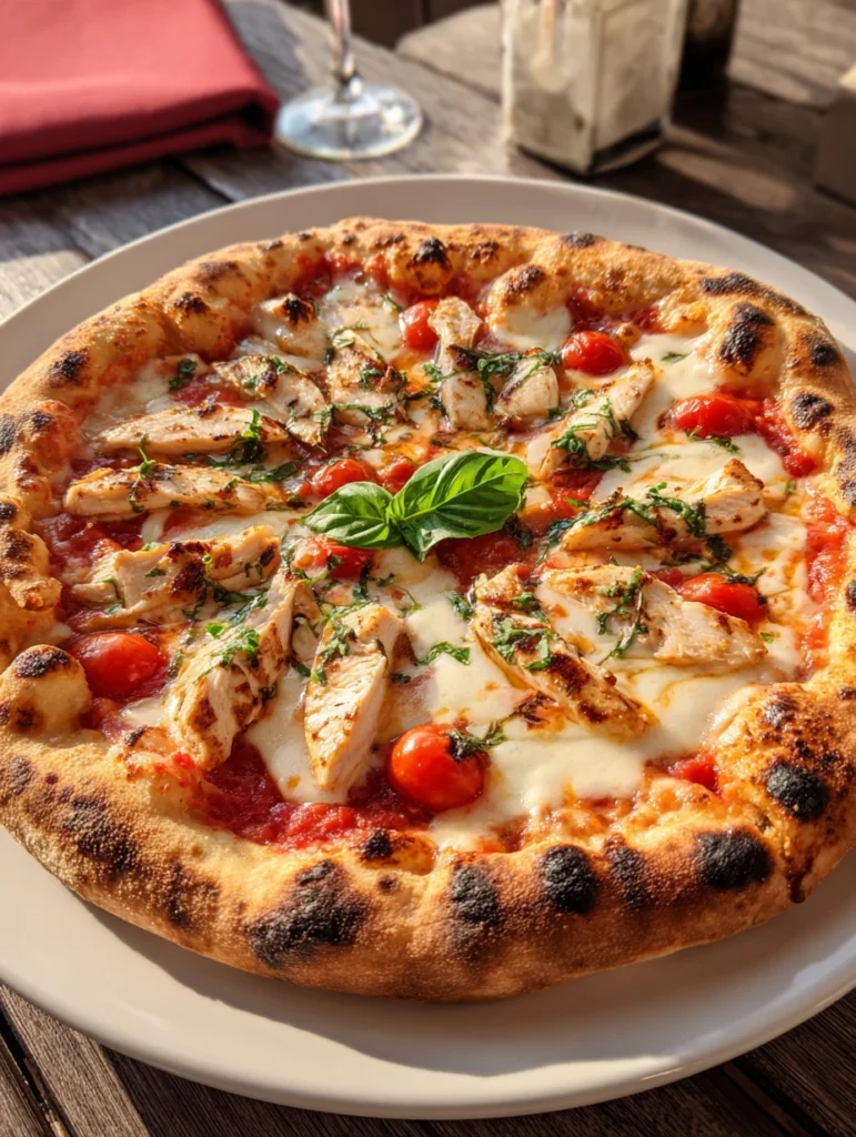 Grilled Chicken Margherita