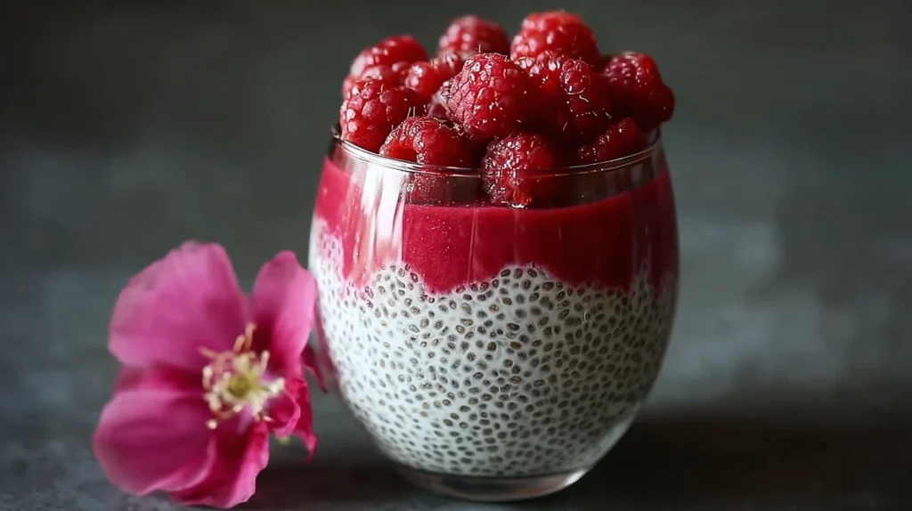 Raspberry Chia Pudding Naturally Sweet Perfectly Creamy