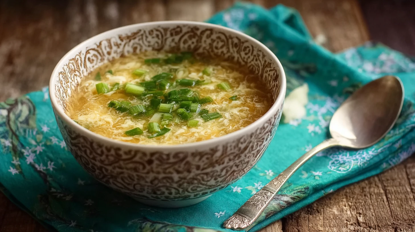 Homemade Egg Drop Soup
