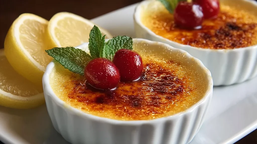 Lemon Posset Brle