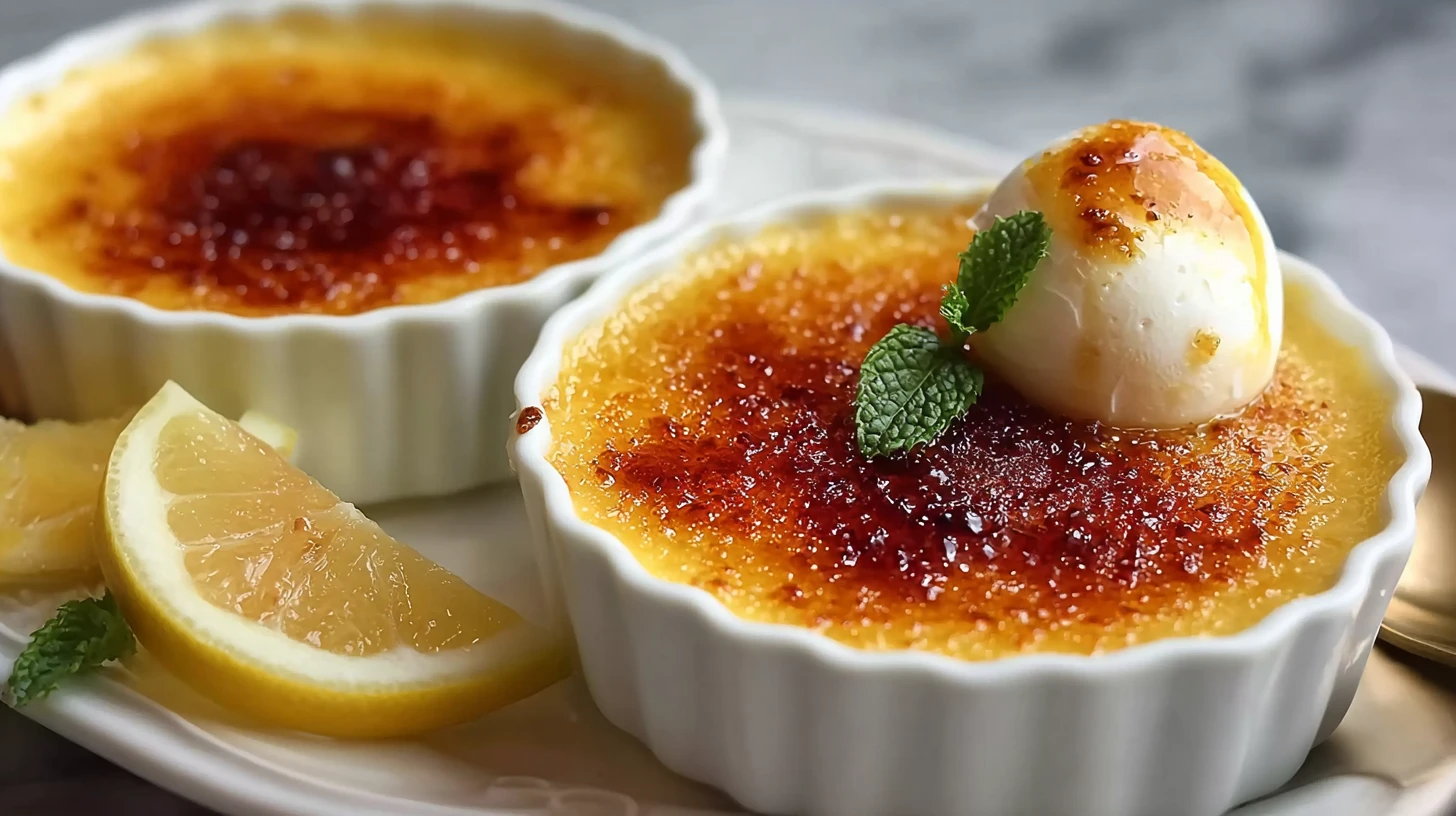 Lemon Posset Brle