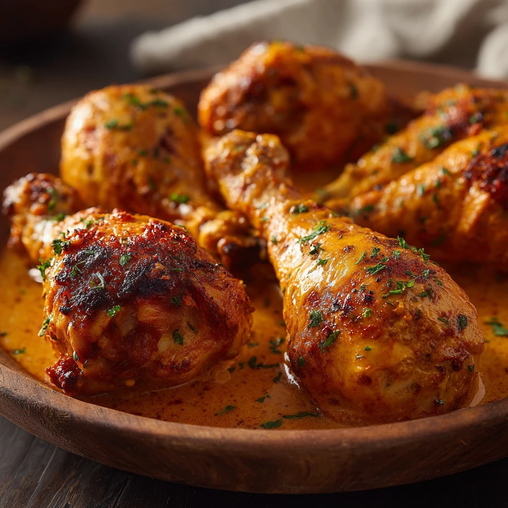Creamy Paprika Chicken Drumsticks Rich Flavorful