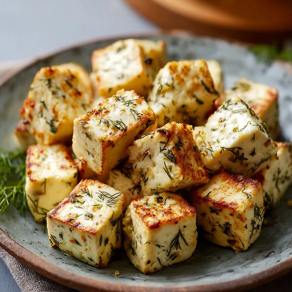 Irresistible Dill Pickle Tofu Bites Youll Crave Every