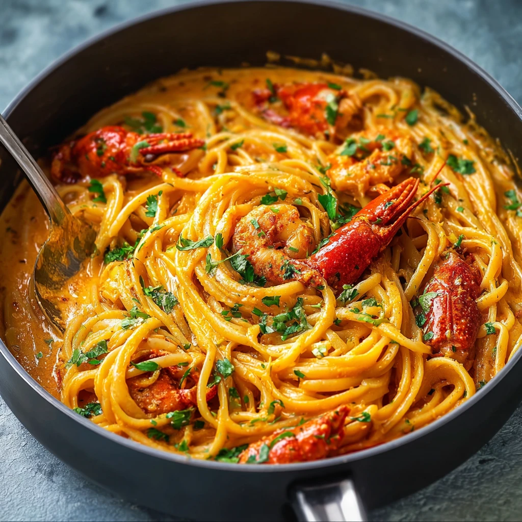 One Pot Crawfish Pasta Creamy Cajun Delight Home