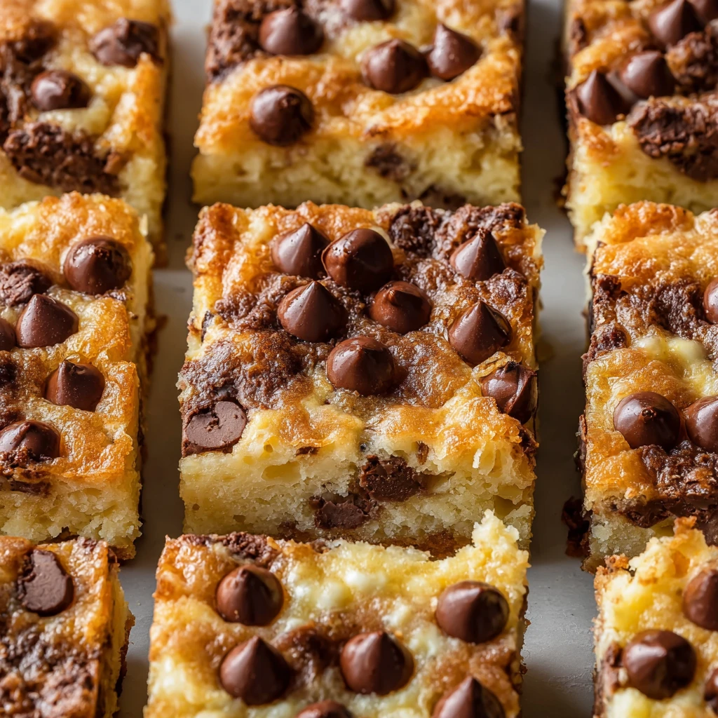 Chocolate Chip Cheesecake Bars Perfect Dessert