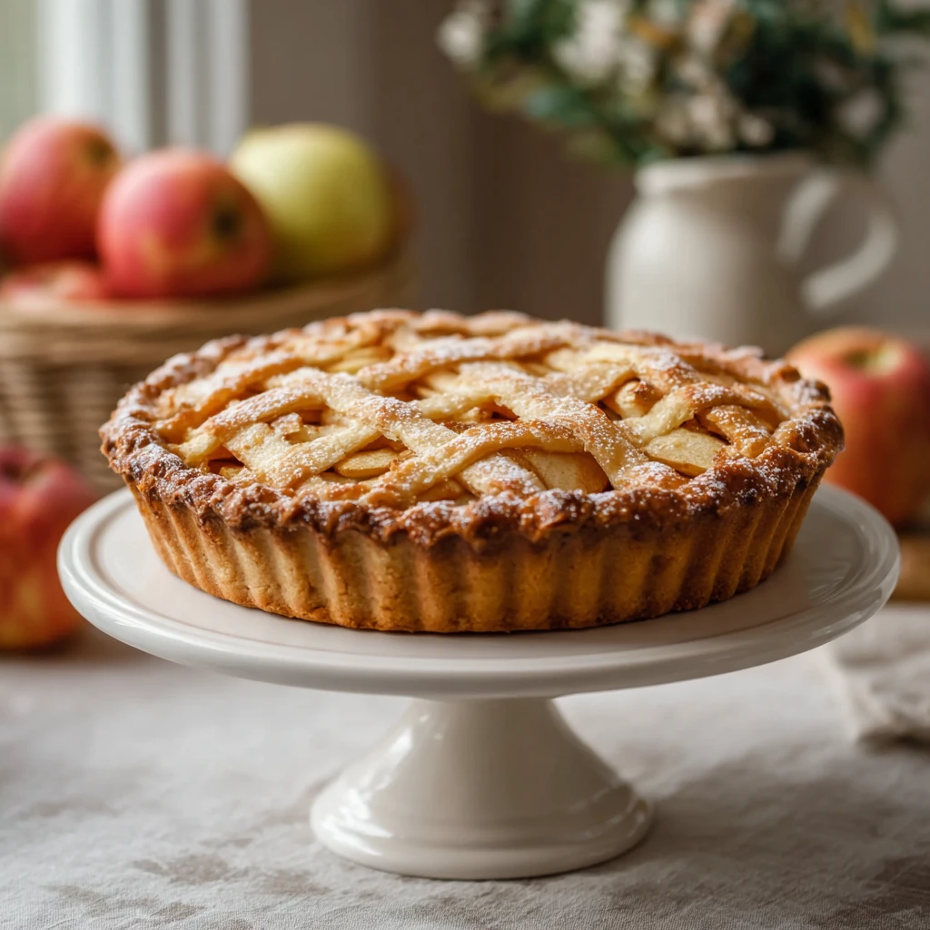 Homemade Apple Pie Cake Soft Delicious