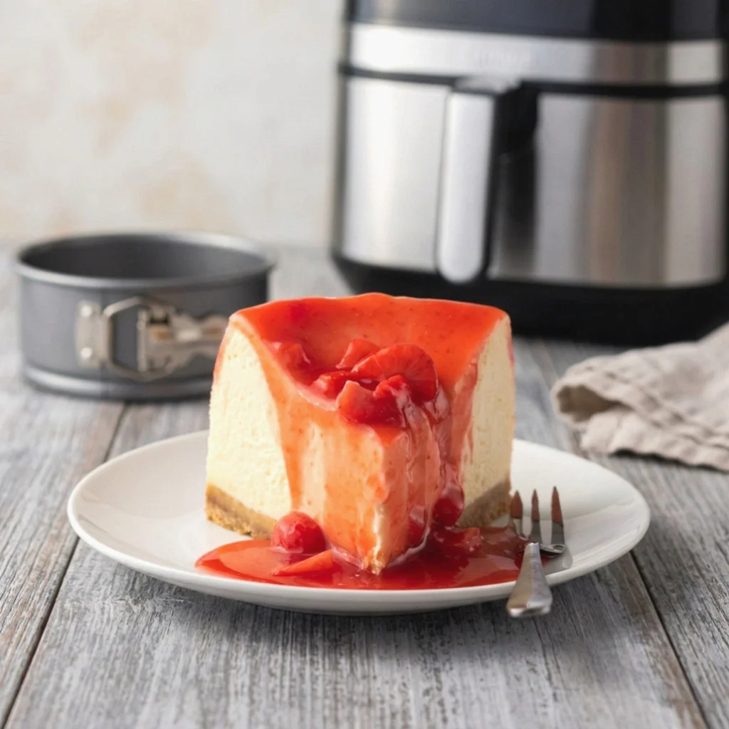 Air Fryer Cheesecake