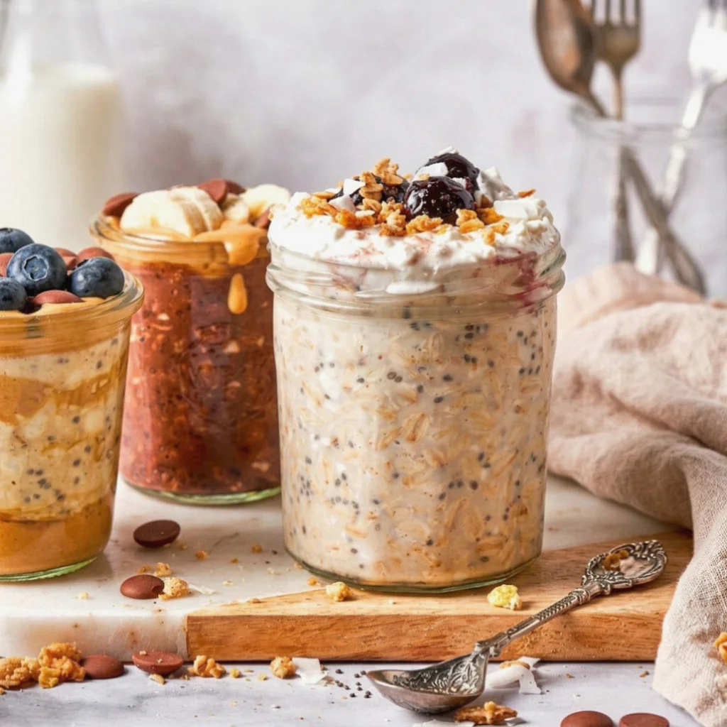Cottage Cheese Overnight Oats