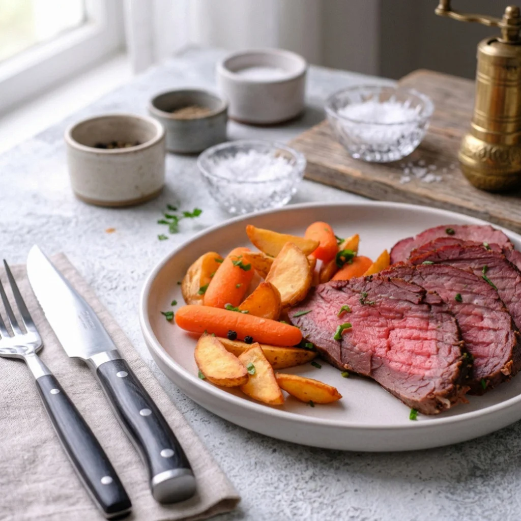 Smoked beef tenderloin