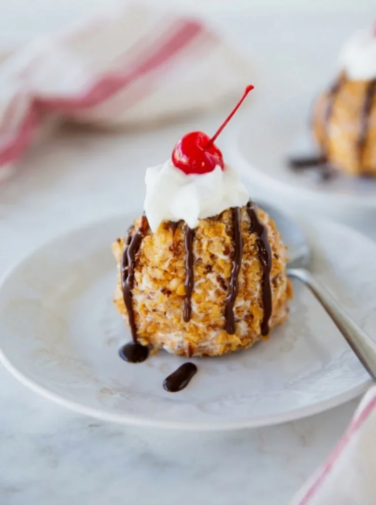 Fried ice cream