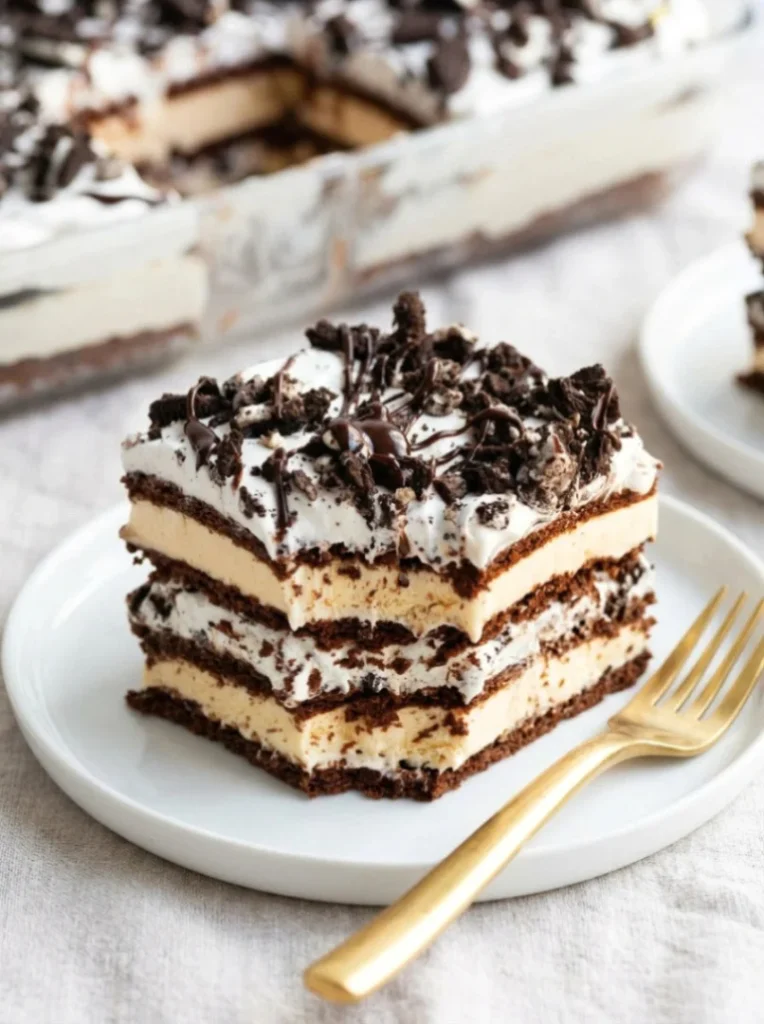 Ice cream sandwich cake